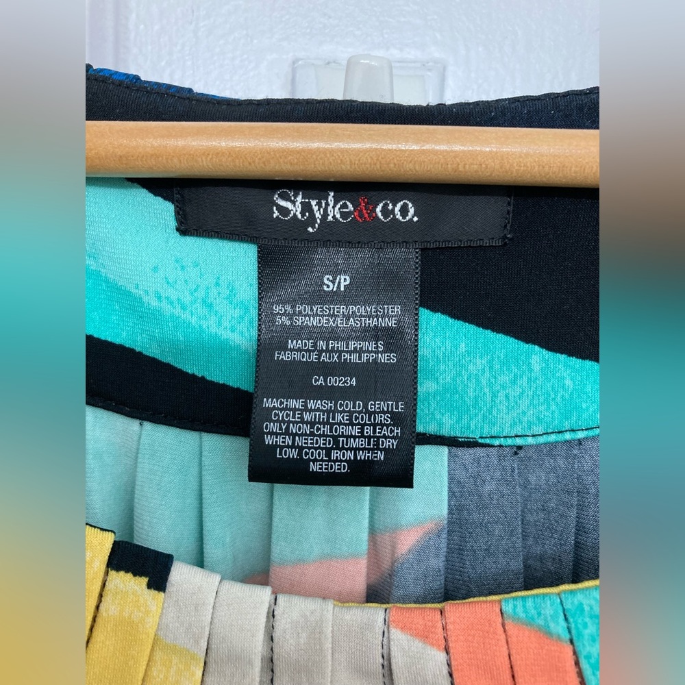 Style & Co Multicoloured Blouse - Picture 3 of 4